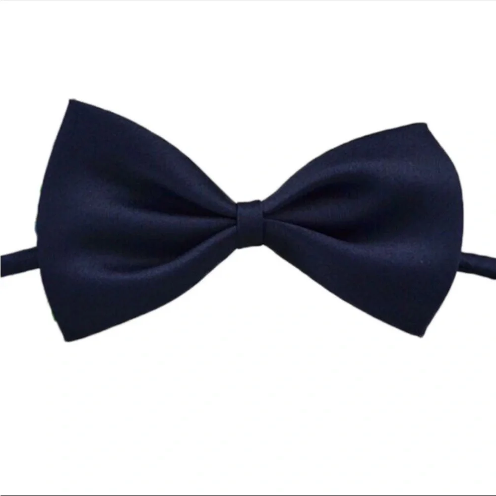 Dog & Cat 🪢 2 Piece Sateen Adjustable Bow Tie Collars
